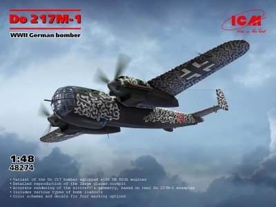 Do 217M-1, WWII German bomber 