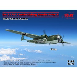 Do 217K-2 with Fritz-X, WWII German bomber 