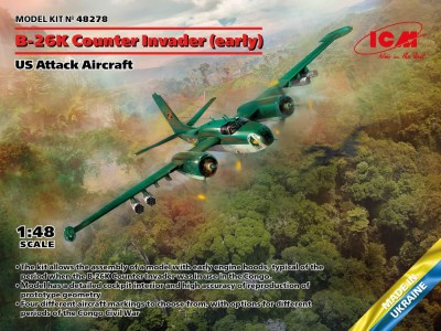B-26K Counter Invader (early), US Attack Aircraft 