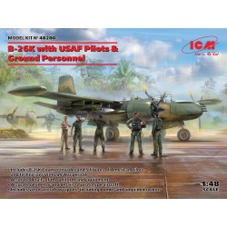 B-26K with USAF Pilots & Ground Personnel 