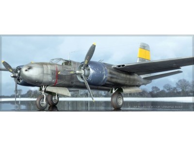 A-26B-15 Invader,WWII American Bomber 
