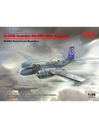 A-26 Invader Pacific War Theater, WWII American Bomber 