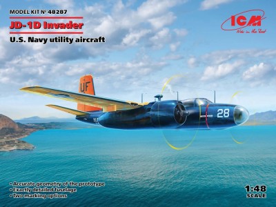 Jig Dog JD-1D Invader U.S. Navy utility aircraft 