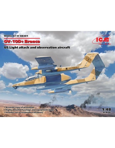OV-10D+ Bronco, US Attack Aircraft 