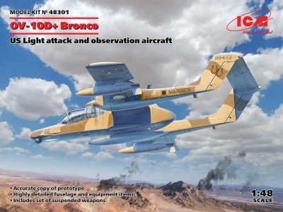 OV-10D+ Bronco, US Attack Aircraft 