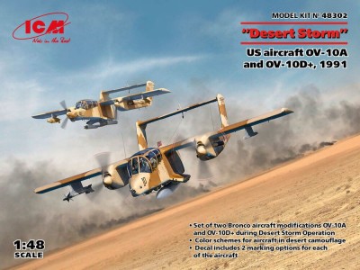 'Desert Storm'. US aircraft OV-10A and OV-10D+, 1991 