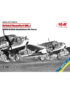 Bristol Beaufort Mk.I, WWII British dominions Air Force 