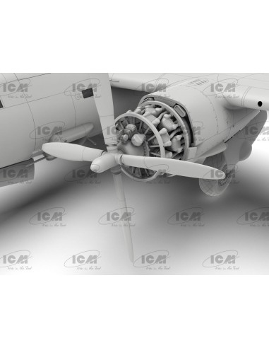 B-26B Marauder, WWII American Bomber (100% new molds) 