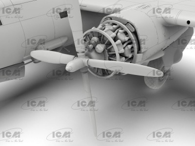 B-26B Marauder, WWII American Bomber (100% new molds) 