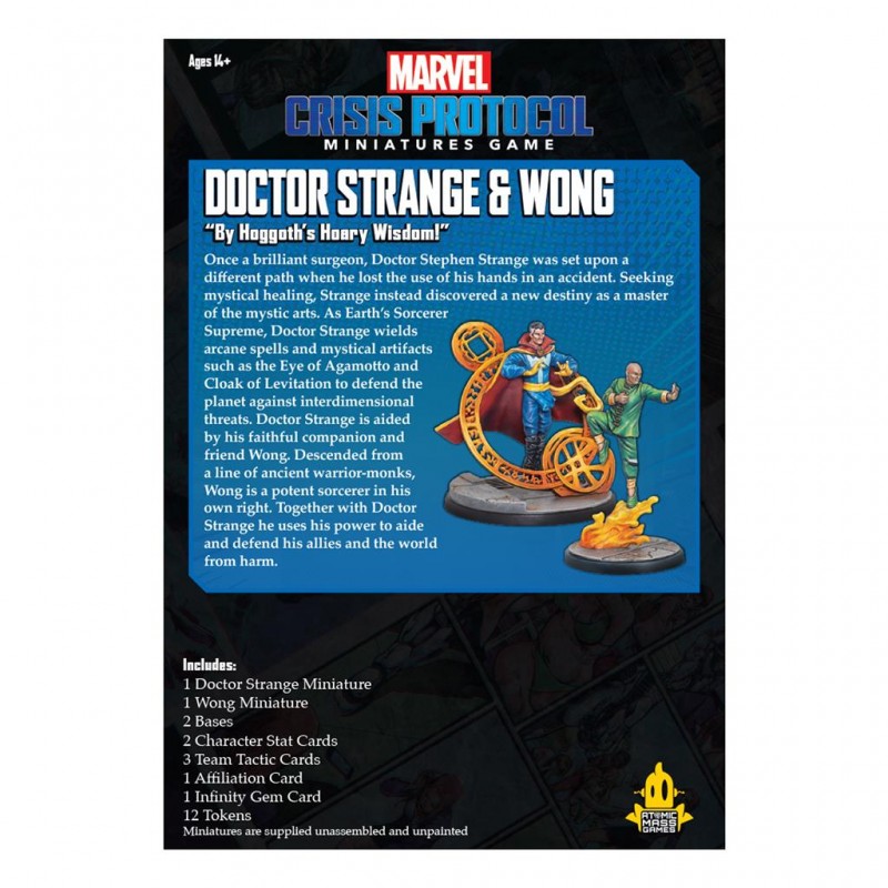 Dr. Strange and Wong Character Pack
