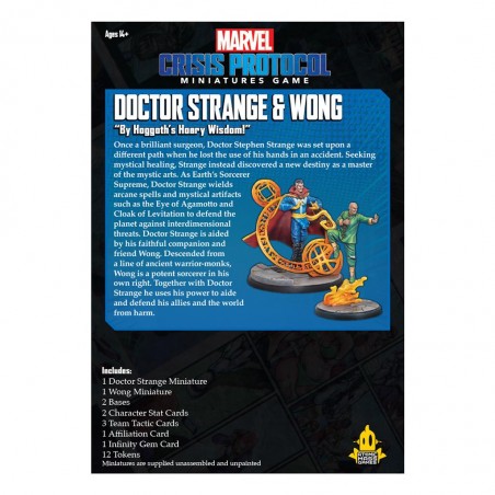 Dr. Strange and Wong Character Pack