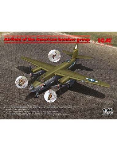 Airfield of the American bomber group 