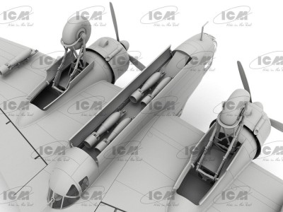 HP.52 Hampden B.Mk.I WWII British bomber (100% new molds) 