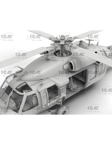 MH-60L Black Hawk, US Special Forces Helicopter (100% new molds) 