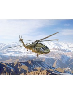 UH-60A Black Hawk, US Military Transport Helicopter 