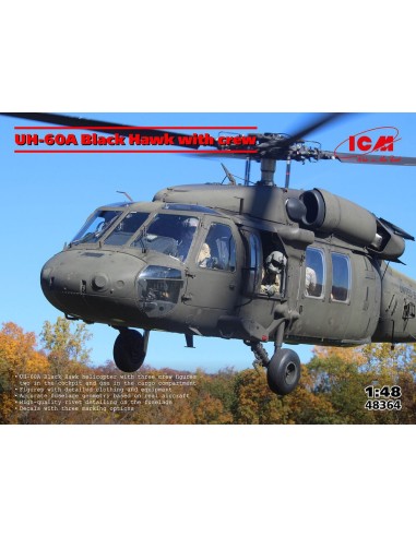 UH-60A Black Hawk with crew 
