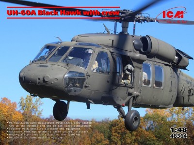 UH-60A Black Hawk with crew 
