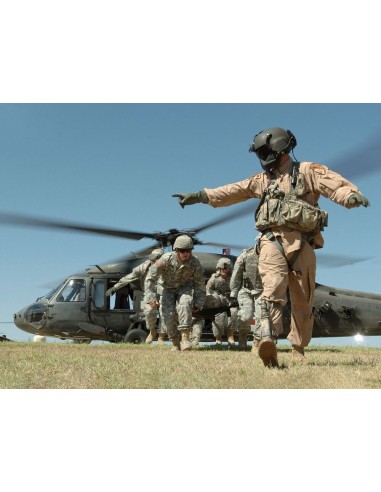 UH-60A Black Hawk Medevac with flight medics 