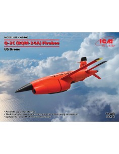 Q-2C (BQM-34A) Firebee, US Drone (2 airplanes and pilons) (100% new molds) 