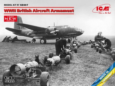 WWII British Aircraft Armament (100% new molds) 