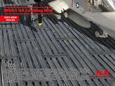 M8A1 US Landing Mat (153x245 mm) (100% new molds) 