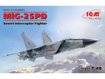 MiG-25 PD, Soviet Interceptor Fighter 