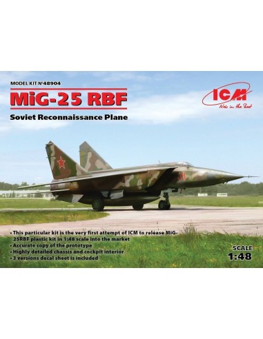 MiG-25 RBF, Soviet Reconnaissance Plane 