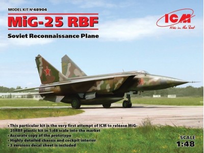 MiG-25 RBF, Soviet Reconnaissance Plane 