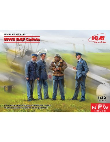 WWII RAF Cadets (100% new molds) 