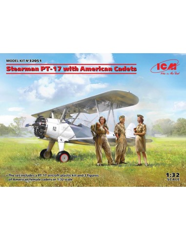 Stearman PT-17 with American Cadets 