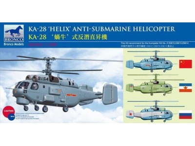 Kamov KA-28 HELIX Anti-Submarine Helicop 