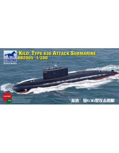 Russian Kilo Type 636 Attack Submarine 