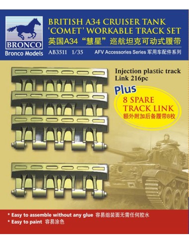 A34 Comet Workable Truck Link Set 