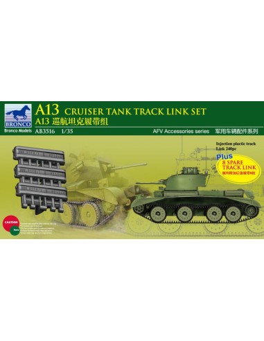 A13 Cruiser Tank MK.III Track Link Set 