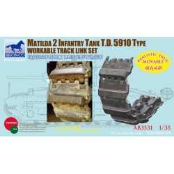 Matilda 2 T.D.5910 Type Workable Track Link Set 