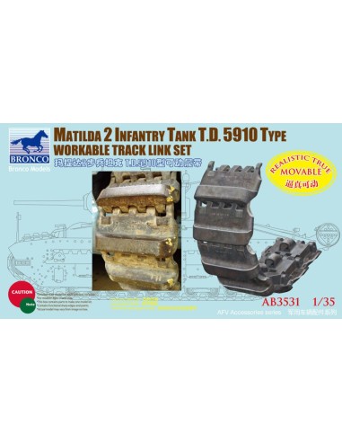 Matilda 2 T.D.5910 Type Workable Track Link Set 