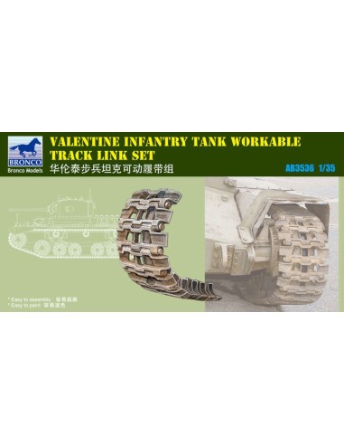 British Valentine Tank Workable Track Li Link Set 