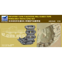 Valentine Mk.I Early Workable Track Set 