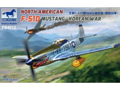 North American F-51D Mustang Korean War 