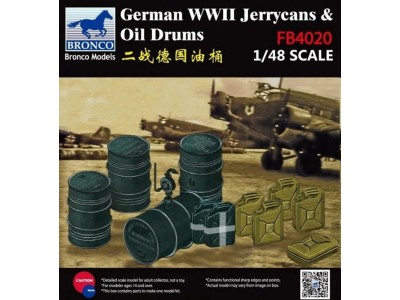 WWII German Jerry Can & Fuel Drum 
