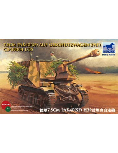 7.5cm Pak40(Sf) auf Geschutzwagen 39H(f) 
