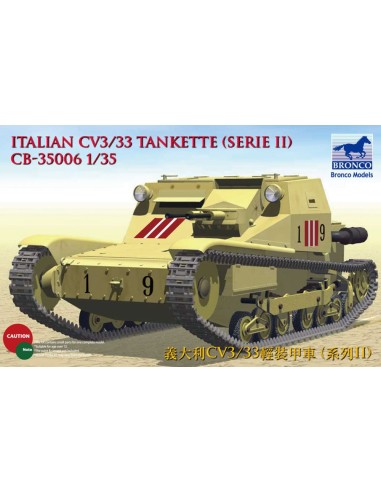 Italian CV L3/33 Tankette (Serie II) 