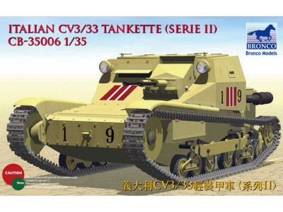 Italian CV L3/33 Tankette (Serie II) 