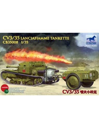CV L3/35 Lanciafiamme Tankette 