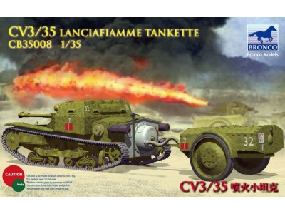 CV L3/35 Lanciafiamme Tankette 