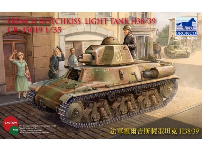 French H38/39 Light tank ( 2 versions) 
