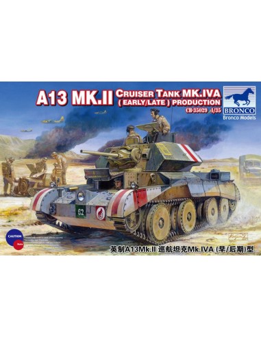 A13 Mk.II Cruiser Tank Mk.IVA(Early/Late Production 