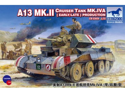 A13 Mk.II Cruiser Tank Mk.IVA(Early/Late Production 