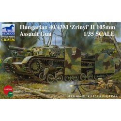 Hungarian 40/43M Zrinyi II 105mm Assault Gun 