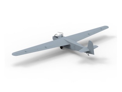 German Tactical Assault Glider DFS 230 B-1 w/Fallschirmjäger (4 Figures) 